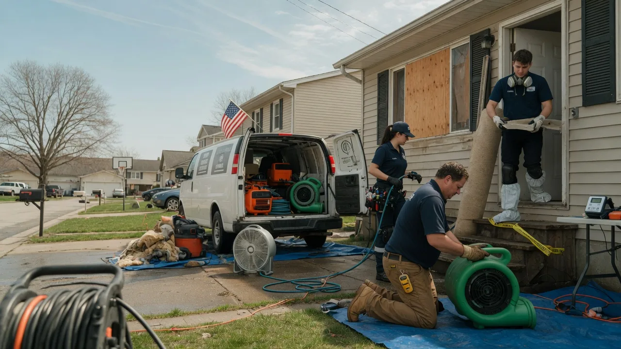 Water Damage Restoration in Waverly, WV near me